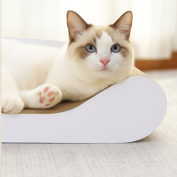 페오펫몰,레토 고양이 스크래쳐 소파 대형 70x34cm LCH-ST07