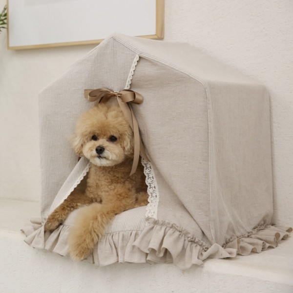 페오펫몰,[리토가토] 하니 프릴 하우스 (커버분리형) - 3color