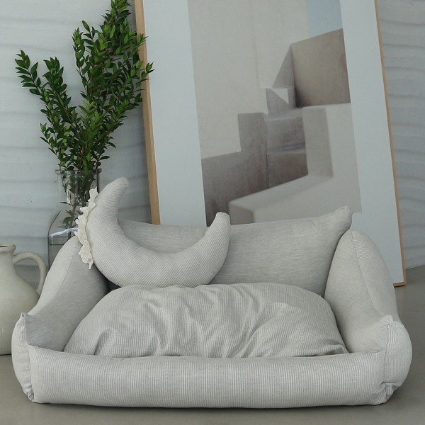 페오펫몰,[리토가토] 하니 범퍼 베드 (커버분리형) - 3color