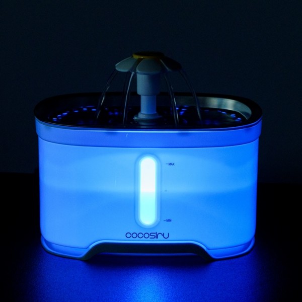 페오펫몰,[댕린이특가] 코코시루 플라워 펫 네모 급수기 C24WF