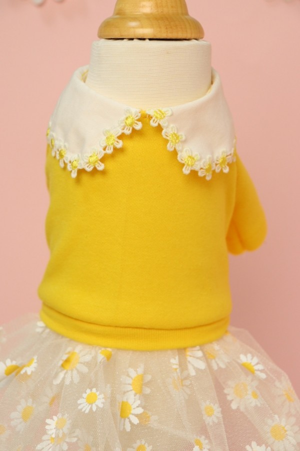 페오펫몰,봄투맨원피스 핸드메이드 강아지원피스