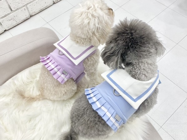 페오펫몰,강아지 세라복 유치원복 단체복 하네스 가슴줄 의류형하네스