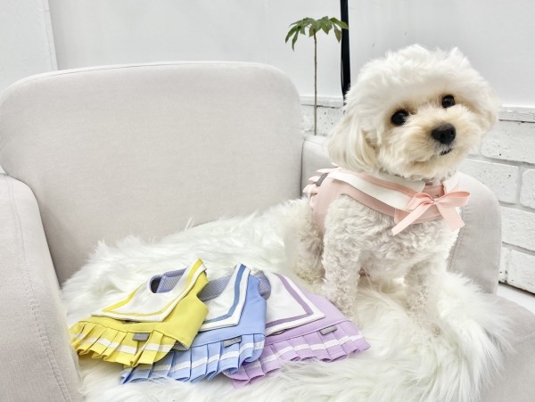 페오펫몰,강아지 세라복 유치원복 단체복 하네스 가슴줄 의류형하네스