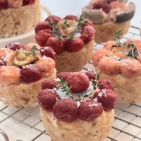 까모까모 연어 케이크  - 자연산 연어로 만든 한끼 머핀