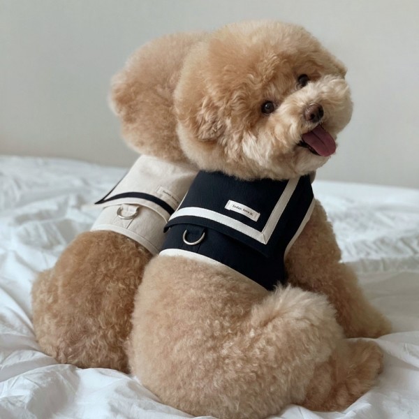 페오펫몰,[우다다다]Today, love it. 강아지 세일러 하네스 ver.1