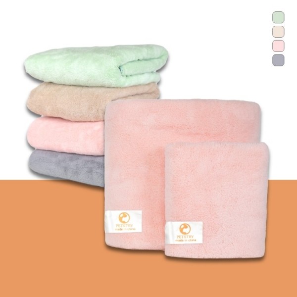 페오펫몰,펫스츄리 반려동물 펫타올 셋트 4color