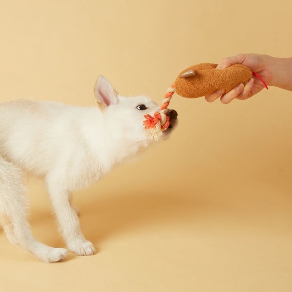페오펫몰,7번버스 오리지널 핫도그 강아지 터그토이