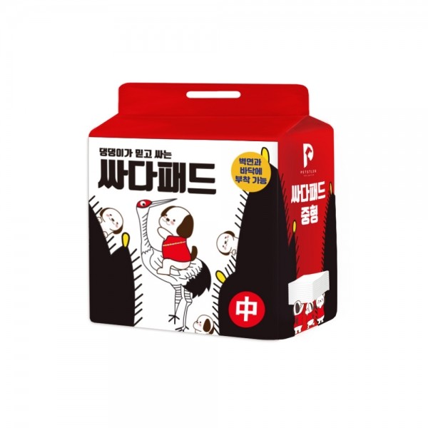 페오펫몰,[페슬러] 싸다패드 중형 (60매)