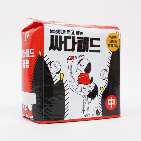 페오펫몰,[페슬러] 싸다패드 중형 (60매)