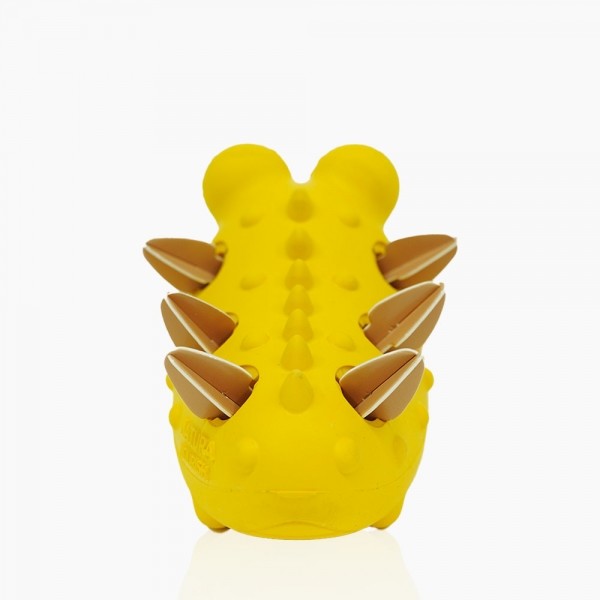 페오펫몰,[페슬러] 네추라너리쉬 옐로 몬스터 덴탈트릿 강아지 노즈워크 장난감 (8p리필 증정)