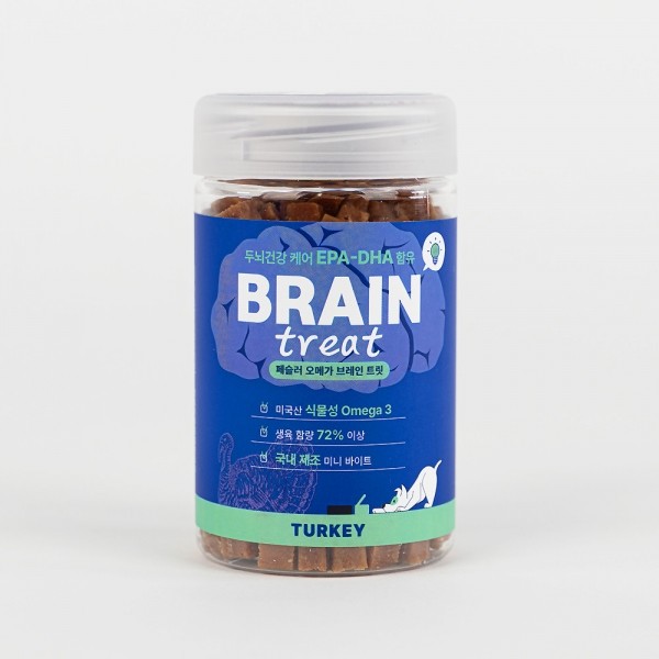 페오펫몰,오메가 브레인트릿 칠면조맛 170g 칭찬 훈련 간식