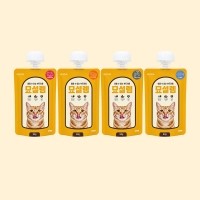 [페슬러] 고양이 대용량 습식간식 묘설렘 90g (4가지 맛)