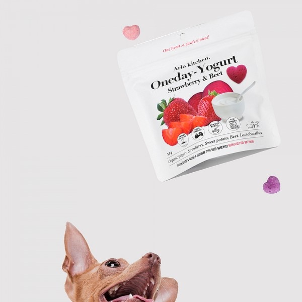 페오펫몰,[알로키친] 강아지 유기농 생과일 요거트 4종 #범산목장 #유산균