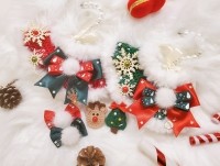 [가득샵] 하얀 눈이 펑펑 화이트 크리스마스 케이프 • 강아지 고양이 케이프 뜨개 케이프 머플러 스카프 목걸이 악세사리