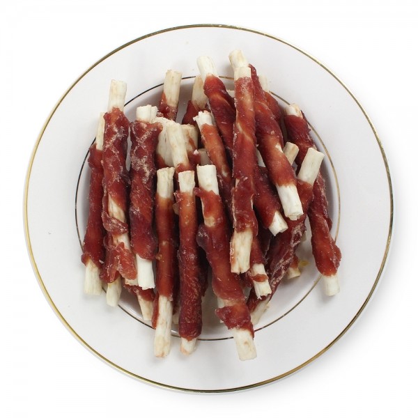 페오펫몰,더담은 일키로 강아지 대용량 간식 오리와스틱껌