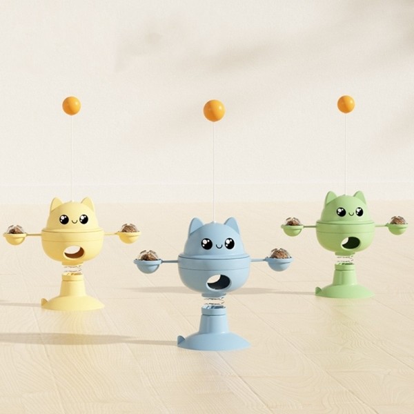 페오펫몰,냥슬아치 뚜벅 오뚝이 간식 혼자놀이 장난감 캣닢볼