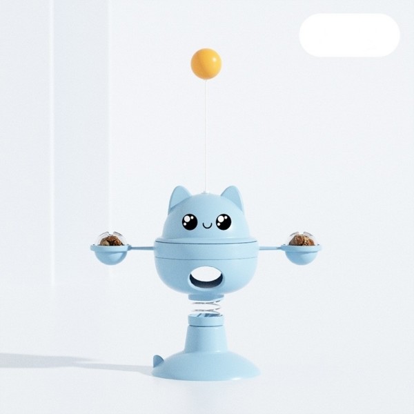 페오펫몰,냥슬아치 뚜벅 오뚝이 간식 혼자놀이 장난감 캣닢볼