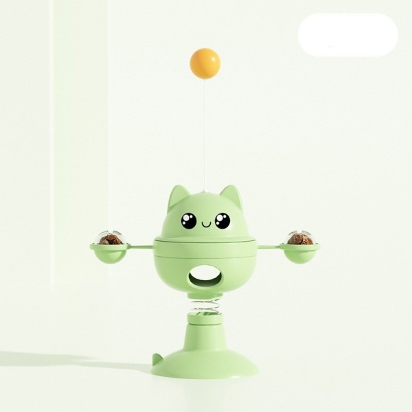 페오펫몰,냥슬아치 뚜벅 오뚝이 간식 혼자놀이 장난감 캣닢볼