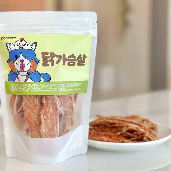 페오펫몰,기호성 최고 국내산 닭고기 수제간식 닭가슴살