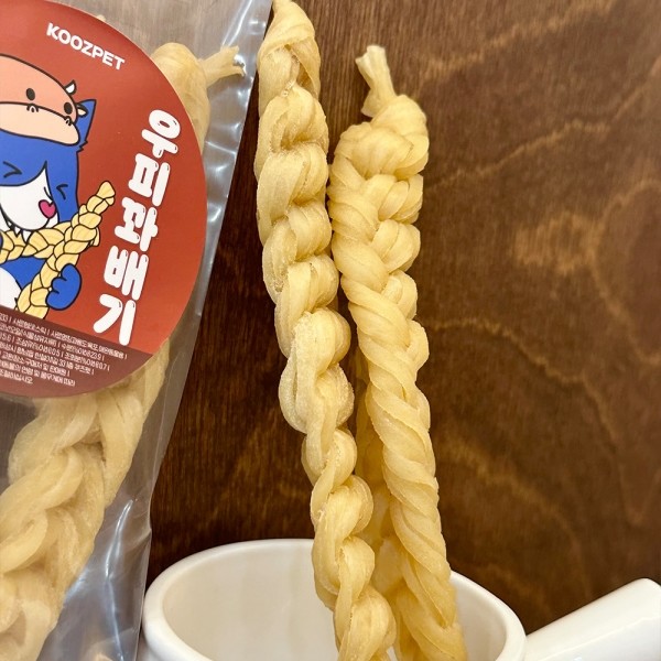 페오펫몰,쿠즈펫 오래먹는 수제 간식 세트 스타터 패키지 우피꽈배기 한우불리스틱 돈꽈배기 우족껌