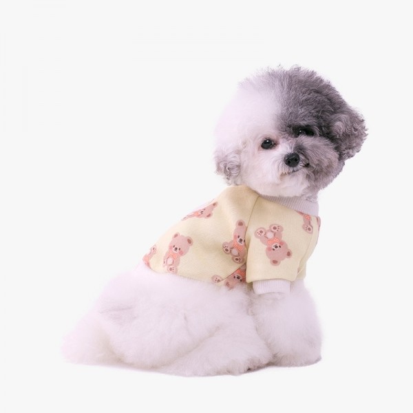 페오펫몰,[오드펫] 곰돌이가디건 (2COLOR)