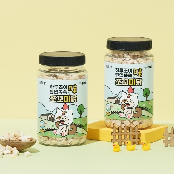 페오펫몰,펫생각 한입쏙쏙 동결건조 간식 치킨 트릿 (약 800알)