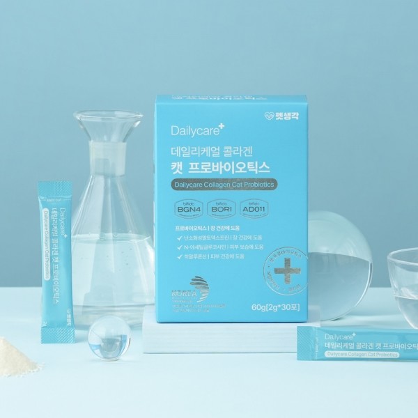 페오펫몰,펫생각 데일리케얼 콜라겐 고양이 유산균 30p
