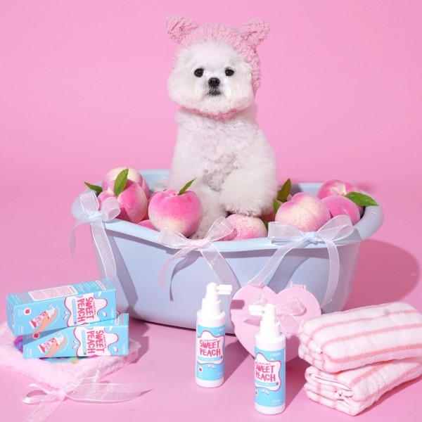 페오펫몰,펫생각 덴탈 스프레이 & 손가락 칫솔 세트