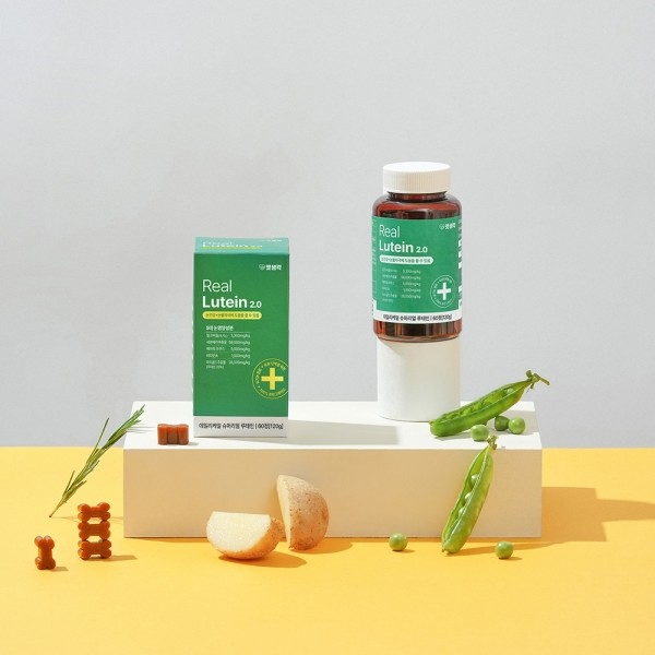 페오펫몰,펫생각 강아지 눈 눈물자국 냄새 백내장 루테인 영양제 120g