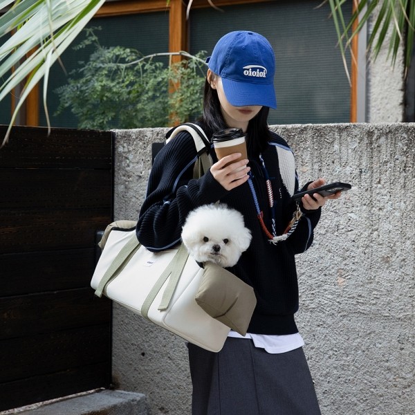 페오펫몰,로띠에 하이드림 시티워크 초경량 강아지 고양이 이동가방 애견 숄더백