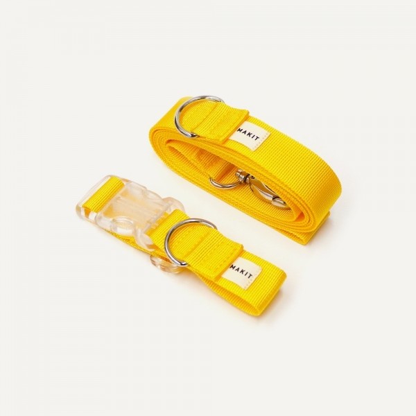 페오펫몰,[메이킷] Yellow 목줄 /리드줄 [최저가]