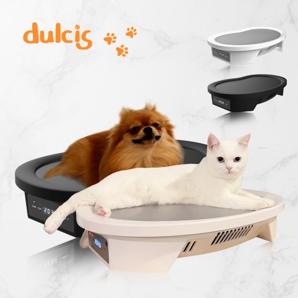 페오펫몰,둘키스(dulcis) 온도조절 4계절 펫침대 (강아지 고양이 쿨매트 온열매트)