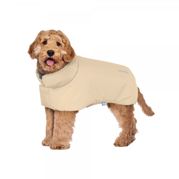 페오펫몰,코코넛즈 이지 핏 발열 패딩 - 베이지