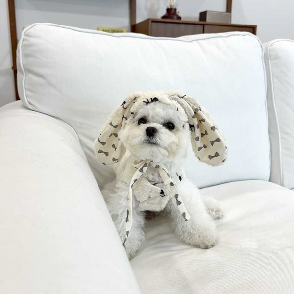 페오펫몰,디어아지 리본 조끼 겨울 봄 베스트 아우터