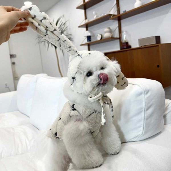 페오펫몰,디어아지 리본 조끼 겨울 봄 베스트 아우터