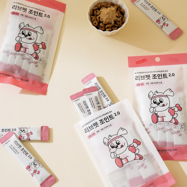 페오펫몰,리브펫 조인트 관절영양제 스틱포 샘플러 5p 10g