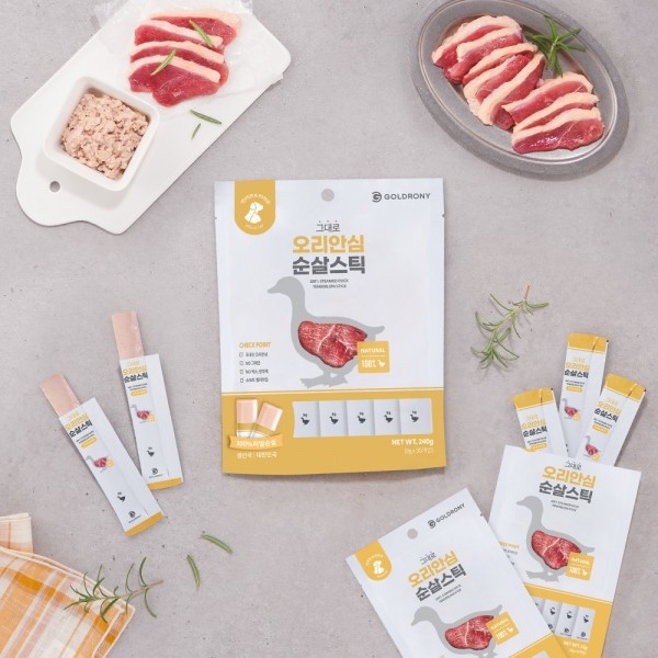 페오펫몰,[텐텐특가]골드로니 그대로 순살스틱 오리안심 4개입