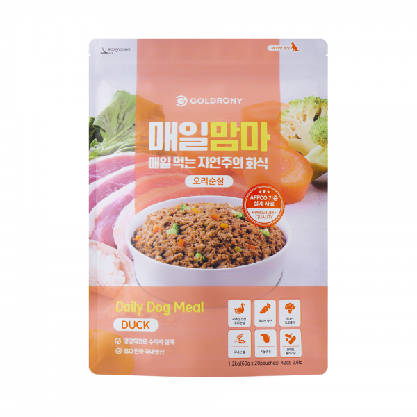 페오펫몰,[텐텐특가]골드로니 매일맘마 오리 1.2kg