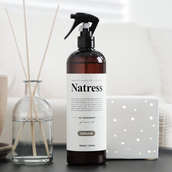 페오펫몰,[메리댕특가]나트리스 강아지 탈취제 500ml 3750ml 베이비파우더향 대용량 리필 오줌냄새제거