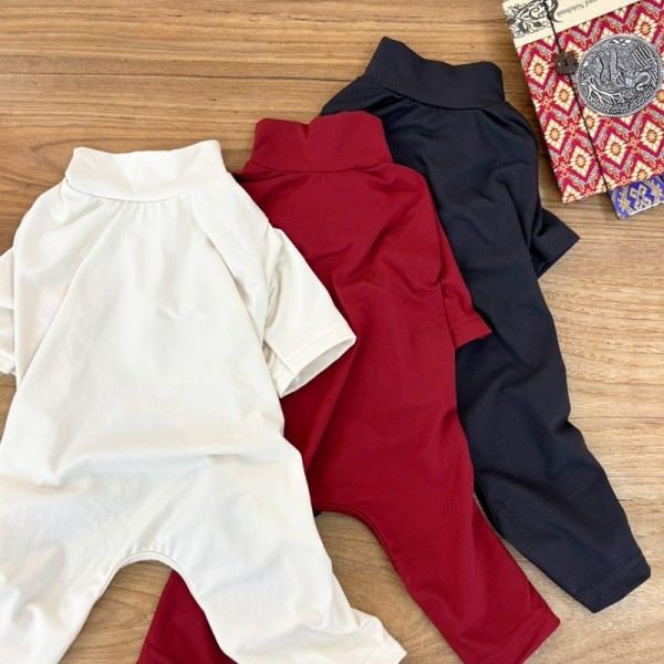 페오펫몰,해피댕댕 멍트텍올인원 (3color) 강아지옷 기능성 발열 올인원 S-2XL