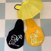 해피댕댕 야광우비 (2color) 강아지 레인코트 자켓우비 S-2XL