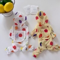 해피댕댕 과일해충쿨링올인원 (2color) 강아지 여름올인원 S-2XL