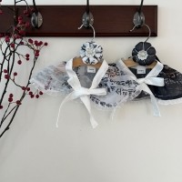 [해피댕댕] 한글 족두리&케이프 / 강아지 명절 한복 설날 추석 악세사리