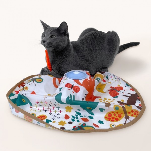 페오펫몰,리스펫 고양이 자동장난감 멀티 꼬리잡기