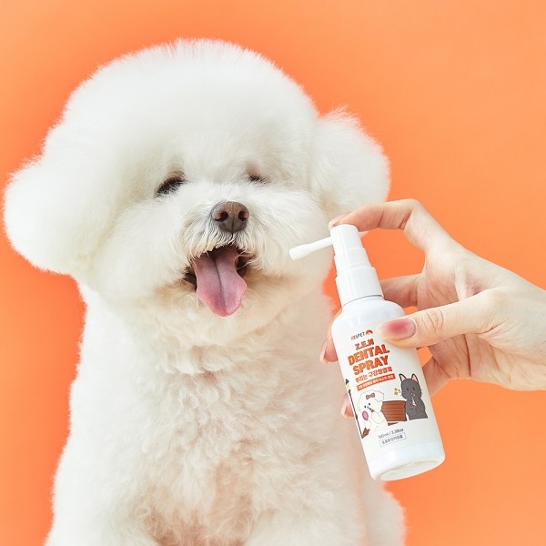 페오펫몰,리스펫 강아지 고양이 뿌리는 치약 구강청결제 100ml