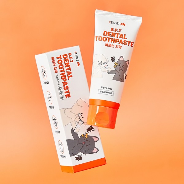 페오펫몰,리스펫 강아지 고양이 바르는 치약 70g