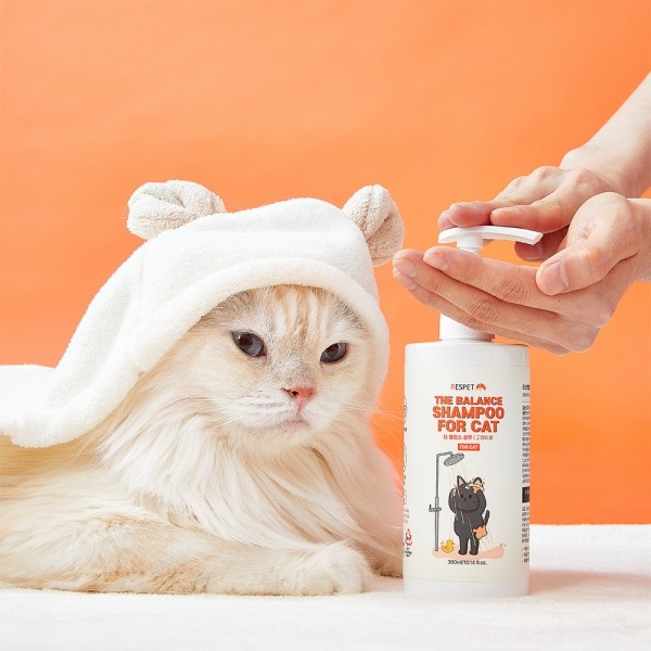 페오펫몰,리스펫 고양이 더 순한 저자극 더 밸런스 샴푸 포 캣 300ml