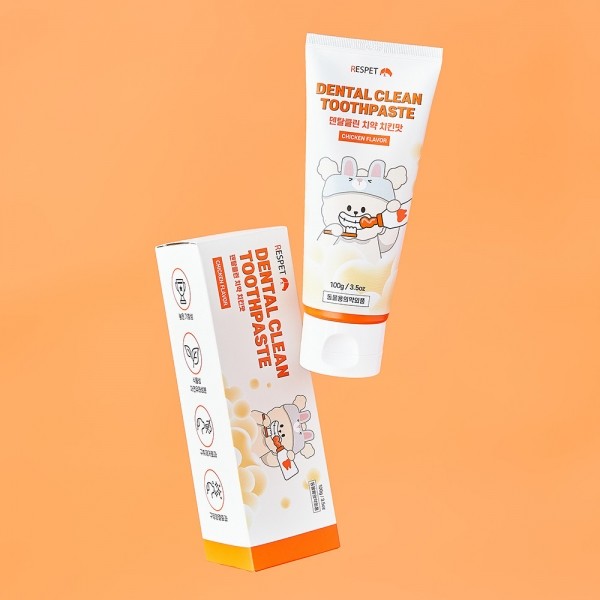 페오펫몰,리스펫 강아지 고양이 덴탈 클린 효소치약, 닭고기맛 100g