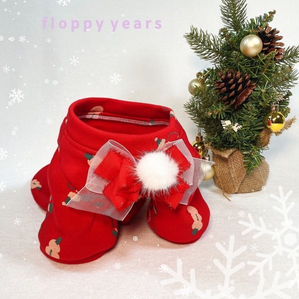 페오펫몰,플로피이얼스,크리스마스 강아지 스웻셔츠,레드 애견티셔츠