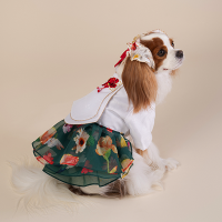 Hanbok - Green Flower